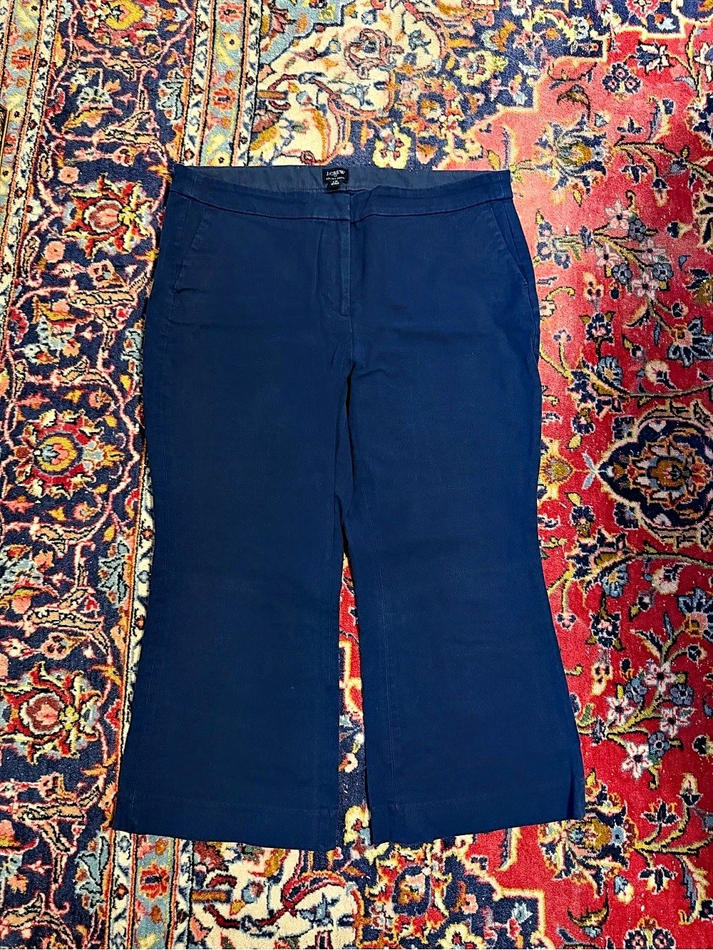J.Crew Kelsey Pant Navy Capri Pants